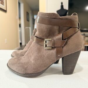 Coach and Four Brown Suede Ankle Boots
